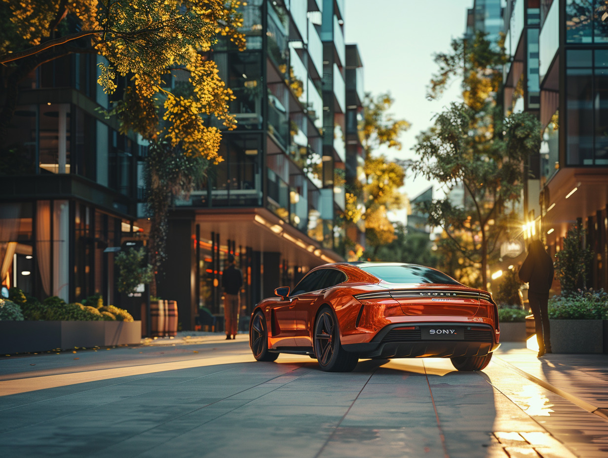 voiture futuriste